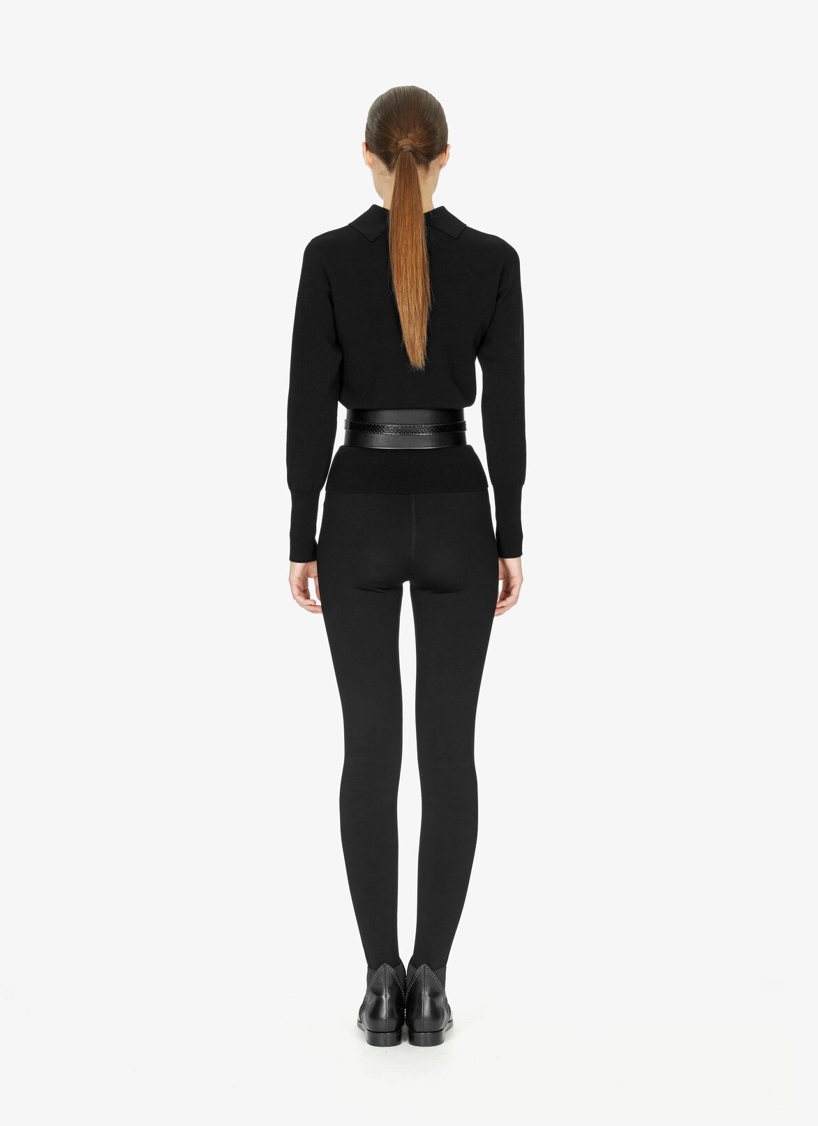 CORSET CUIR LUX+ELAPHE NOIR ALAÏA  CORSET CUIR LUX+ELAPHE NOIR NOIR